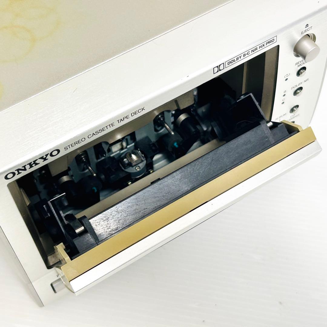 希少 ONKYO オートリバースカセットデッキ K-185-S