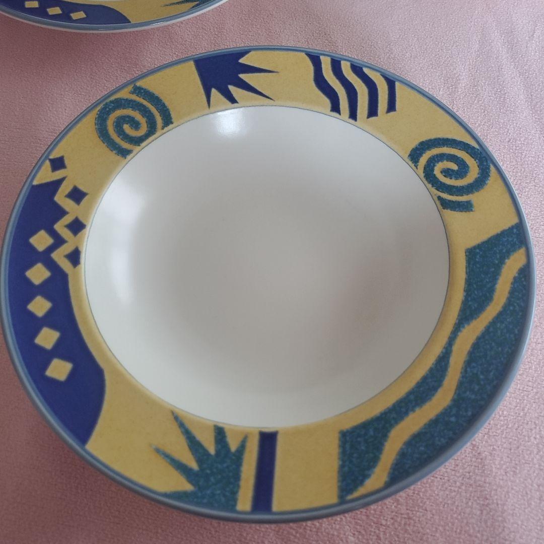 幾何学模様　MIKASA ビンテージ食器 　JOHN BERGEN