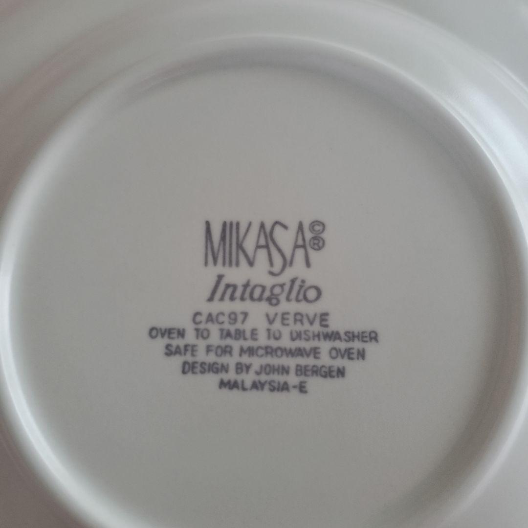 幾何学模様　MIKASA ビンテージ食器 　JOHN BERGEN