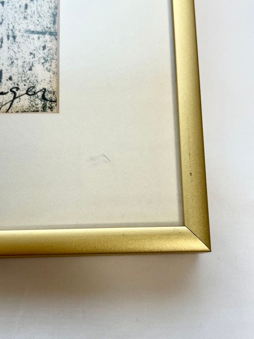 グラシエラ・ロド・ブーランジェ「子供と鳥」 リトグラフ ニールセン額 希少品2