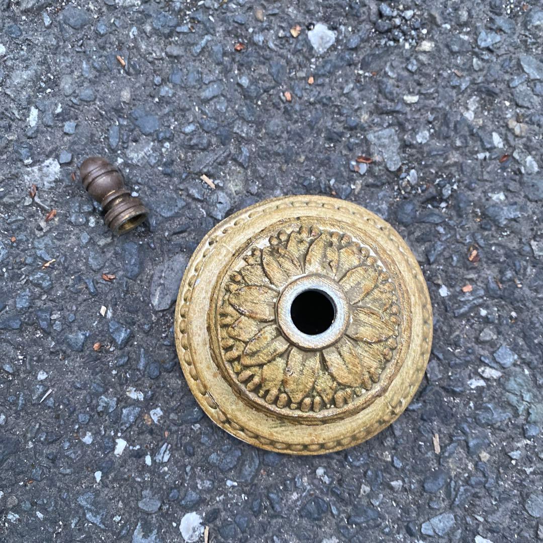 クラシックペンダントライト クリーム色