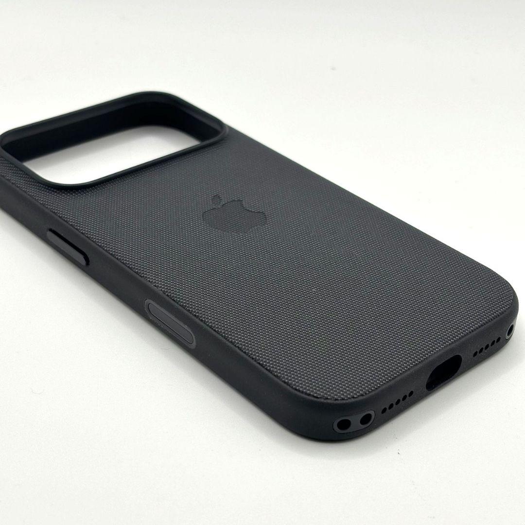 純正品　iPhone 17 Pro TechWoven Case ブラック