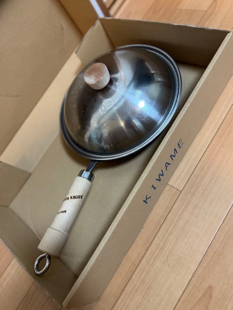 未使用　リバーライト 28cm フライパン 蓋付き ガス・IH対応