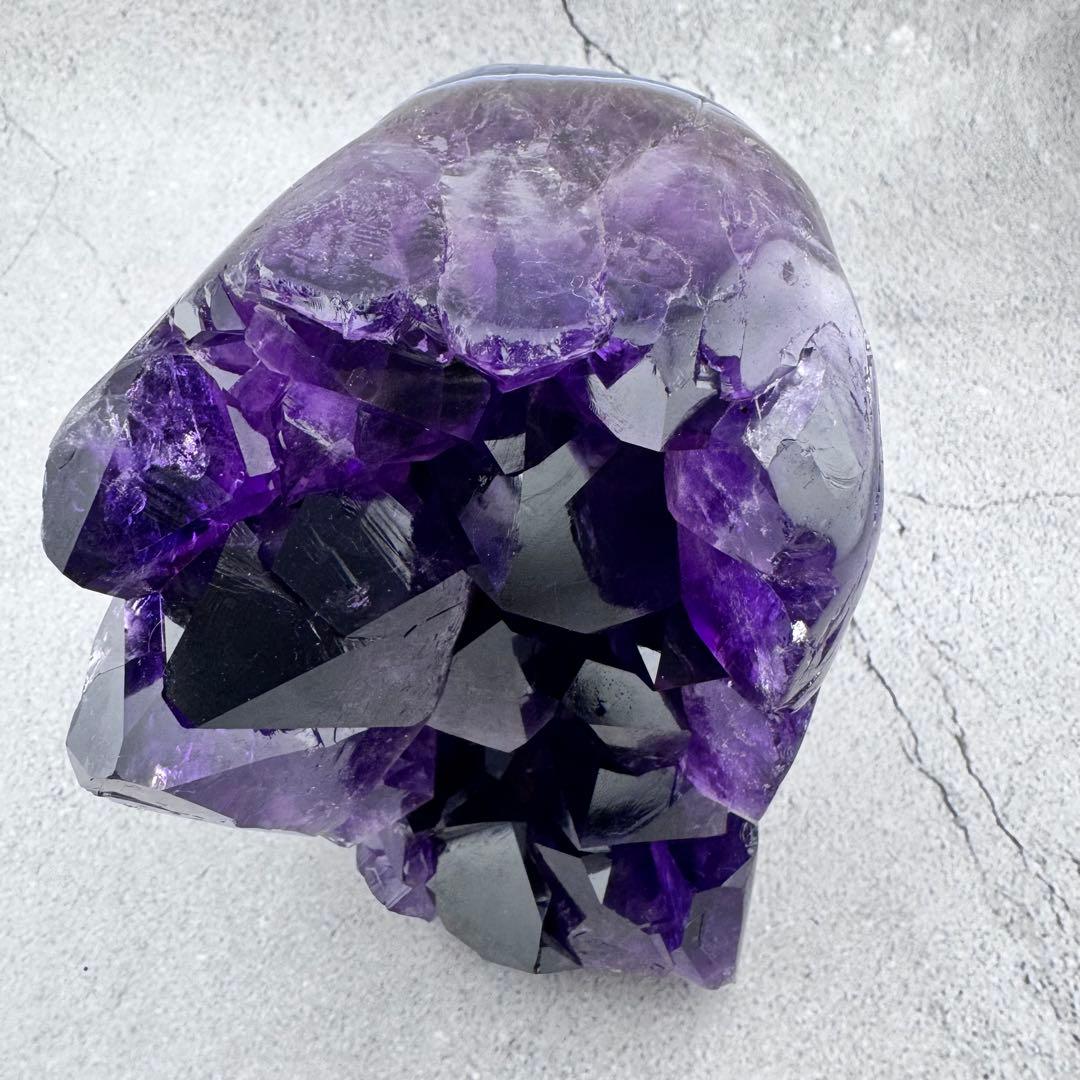 G-70超大結晶アメジストクラスター ドーム 原石 天然石 パワーストーン　希少