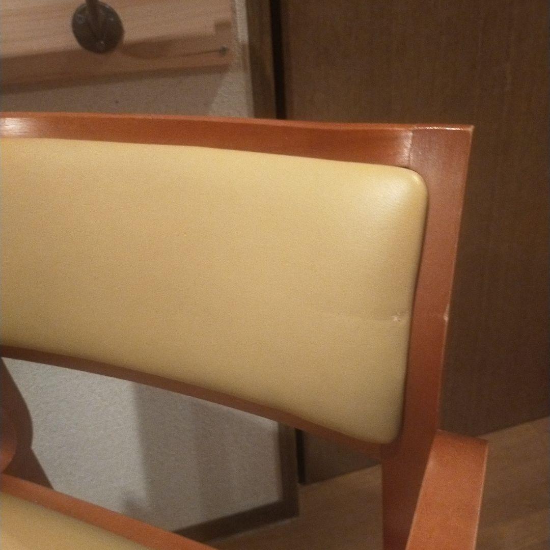 【匿名配送】arflex アームチェア ダイニングチェア 椅子