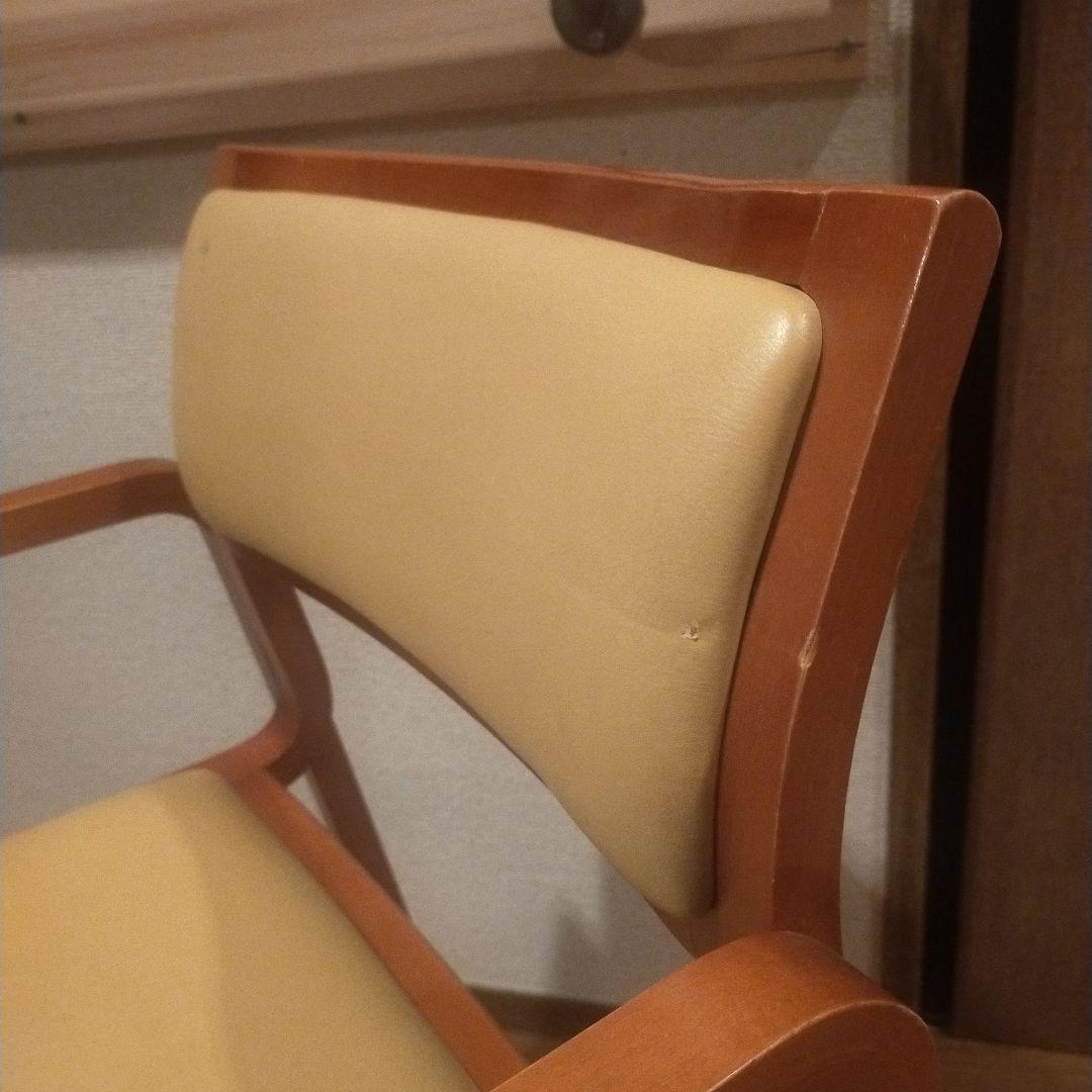 【匿名配送】arflex アームチェア ダイニングチェア 椅子