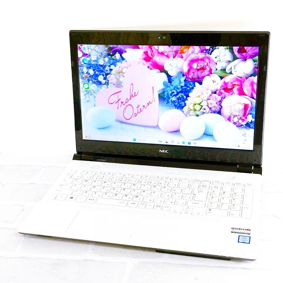 美品✨たっぷり1TB✨Corei5✨ノートパソコン✨Windows11✨カメラ付