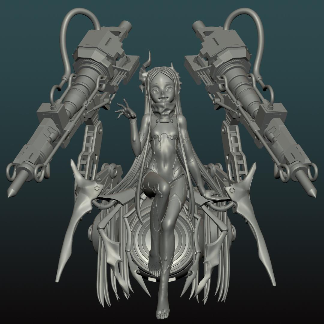 ガレージキット 勝利の女神:NIKKE レヴィアタン / 未塗装未組立