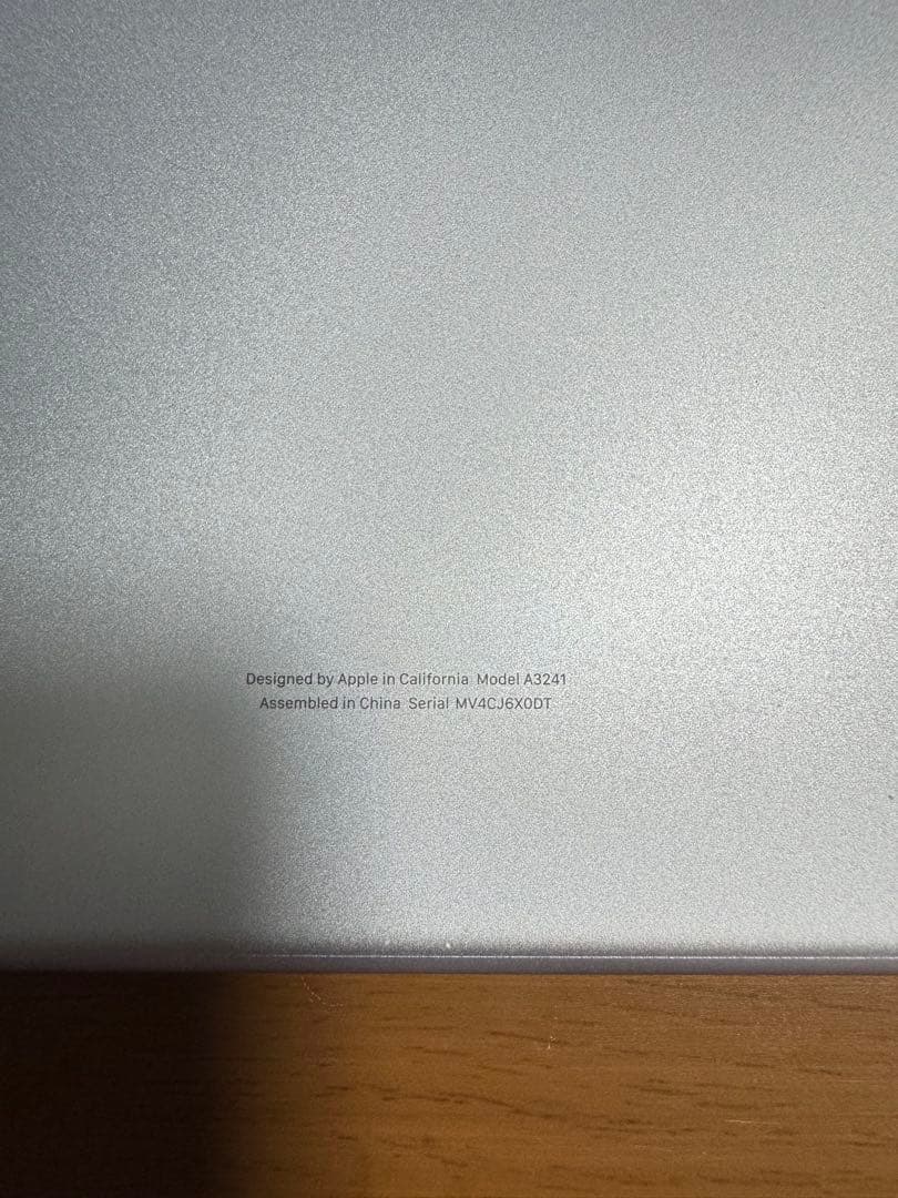 美品MacBookAir 15インチ M4 16GBメモリ 256GBストレージ