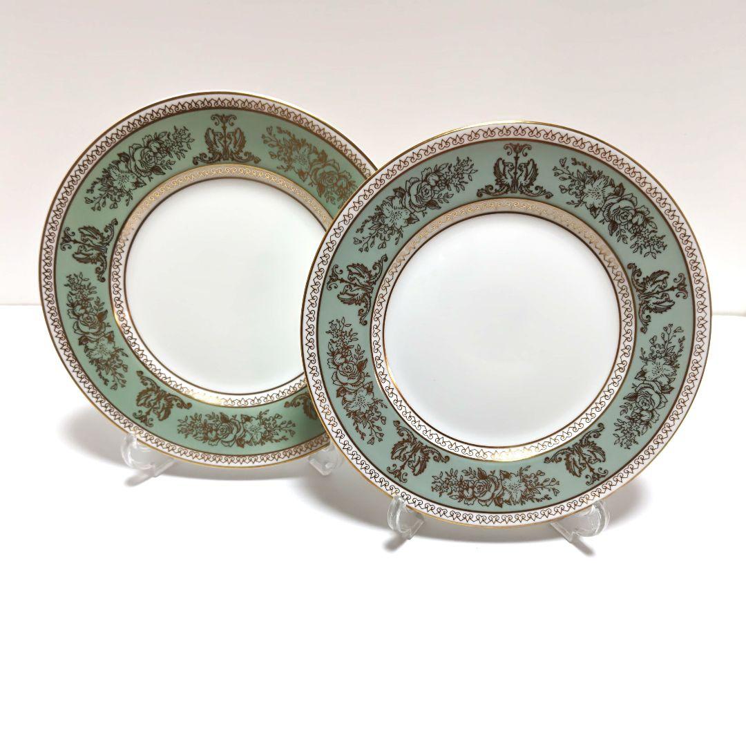 ★ウェッジウッド　★コロンビアセージグリーン　18cm　未使用