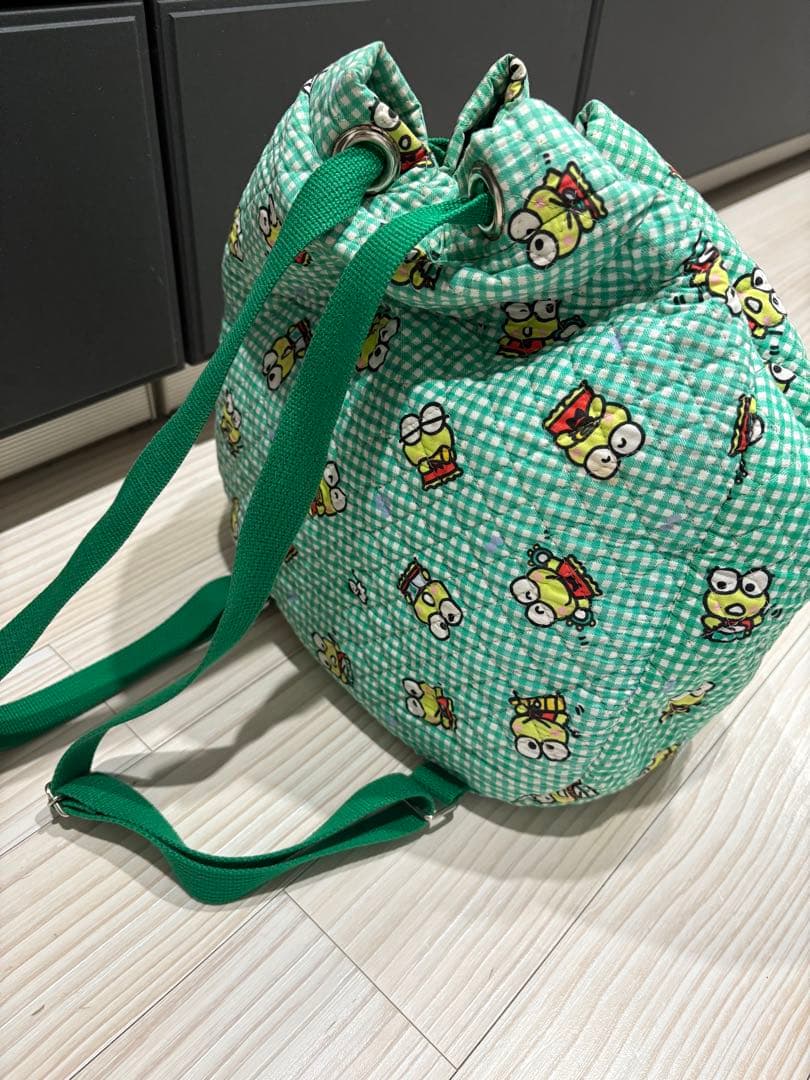 けろけろけろっぴ　キルティング　リュック