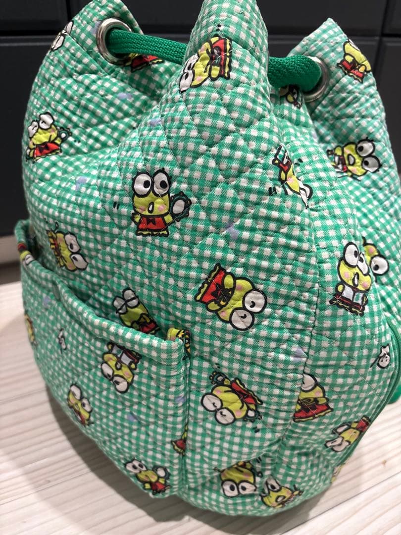けろけろけろっぴ　キルティング　リュック