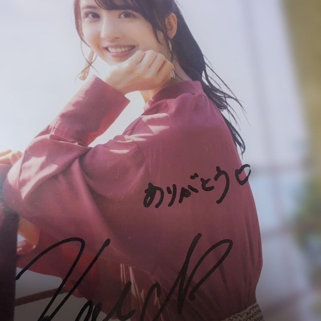 乃木坂46 佐藤楓 サイン入り写真 直筆サイン 生写真