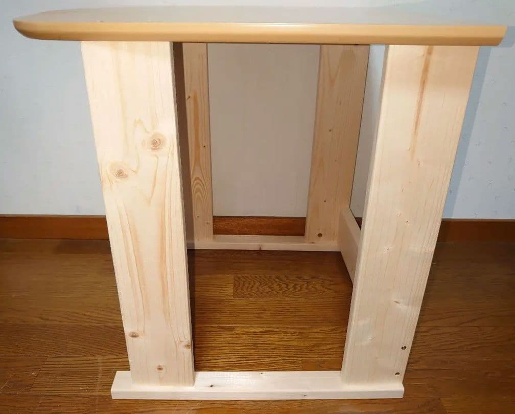 【累積228台目】パチスロを置く台・1台用シンプルスタンド★前後に長いタイプ①