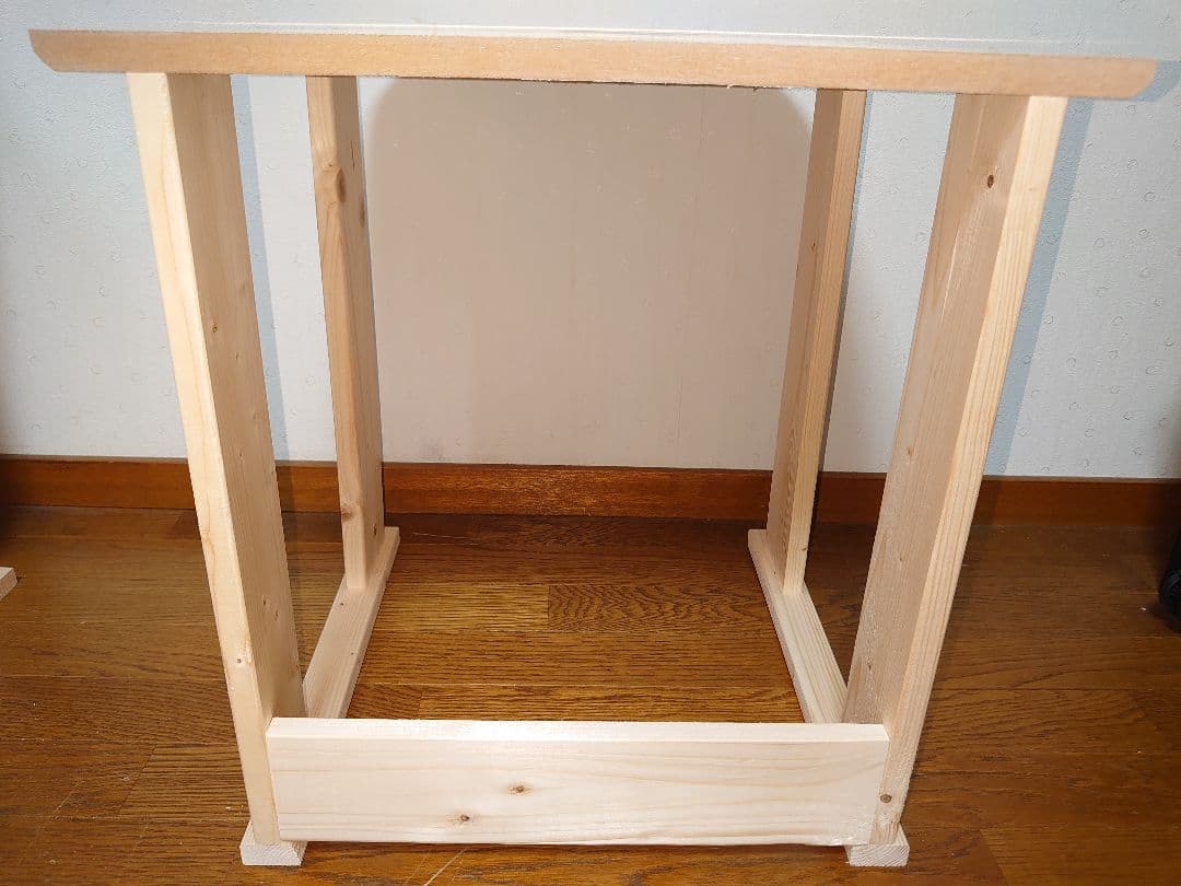 【累積228台目】パチスロを置く台・1台用シンプルスタンド★前後に長いタイプ①