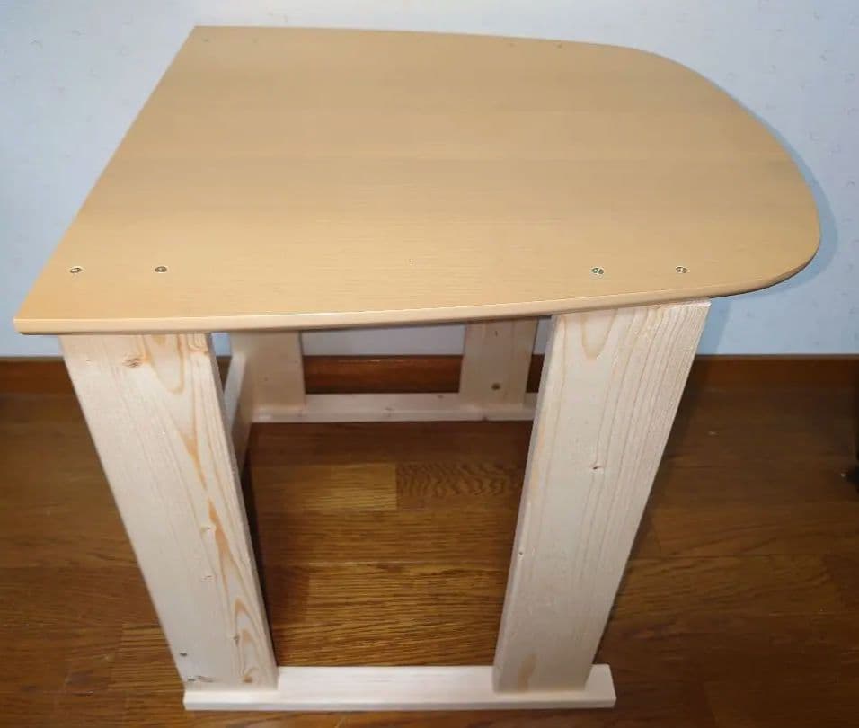 【累積228台目】パチスロを置く台・1台用シンプルスタンド★前後に長いタイプ①