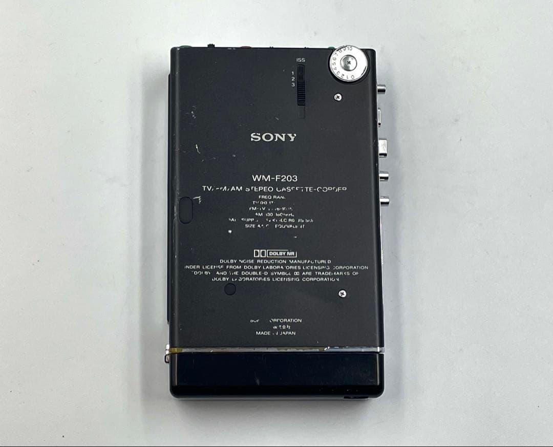 ジャンク　SONY WM-F203 Walkman ラジオカセットレコーダー