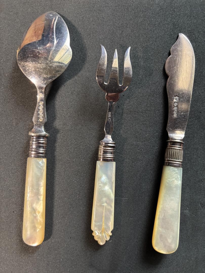 アンティーク　カトラリー3点セット