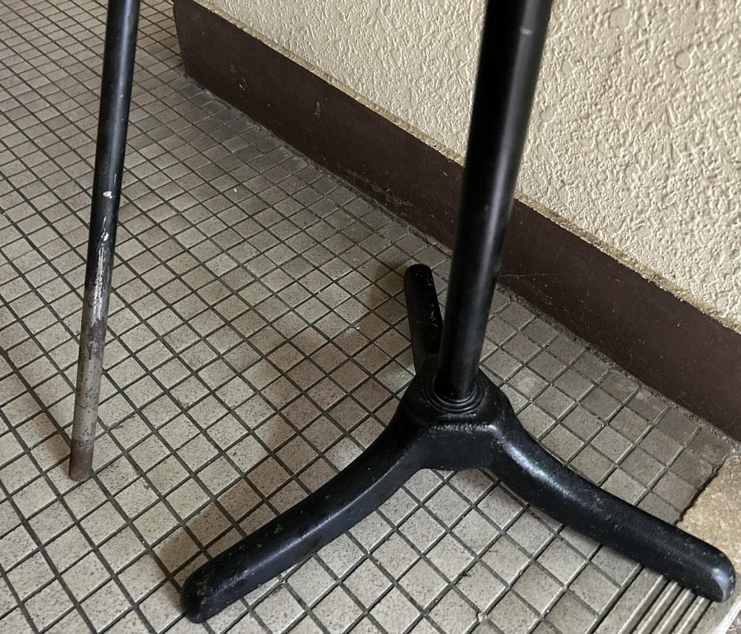 ビンテージ　点滴スタンド　 点滴台　時代　古道具　照明　ランプ　フロアスタンド