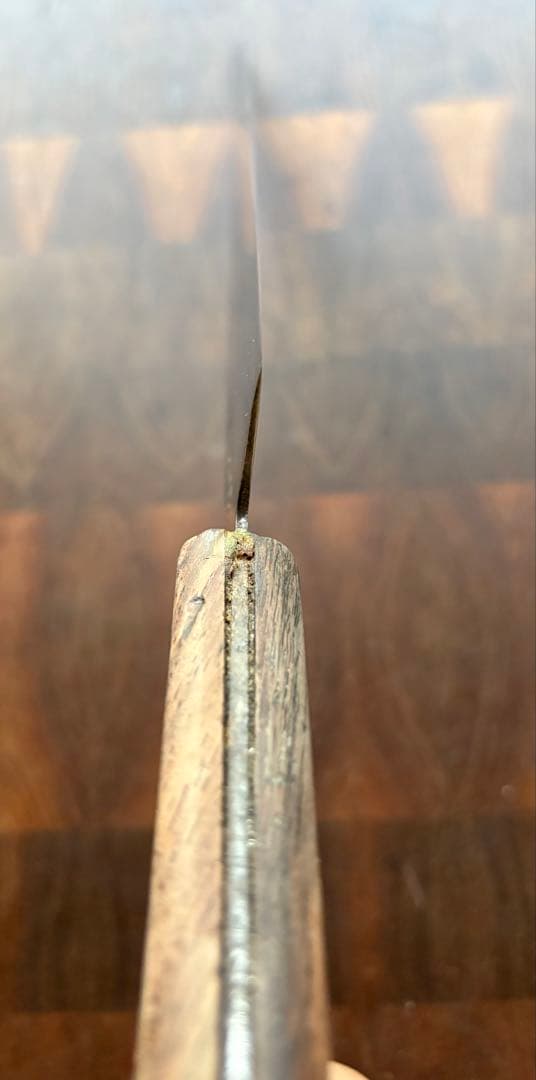 正本　最上　切付　牛刀　300mm 尺　包丁　洋包丁　研ぎ済　鋼