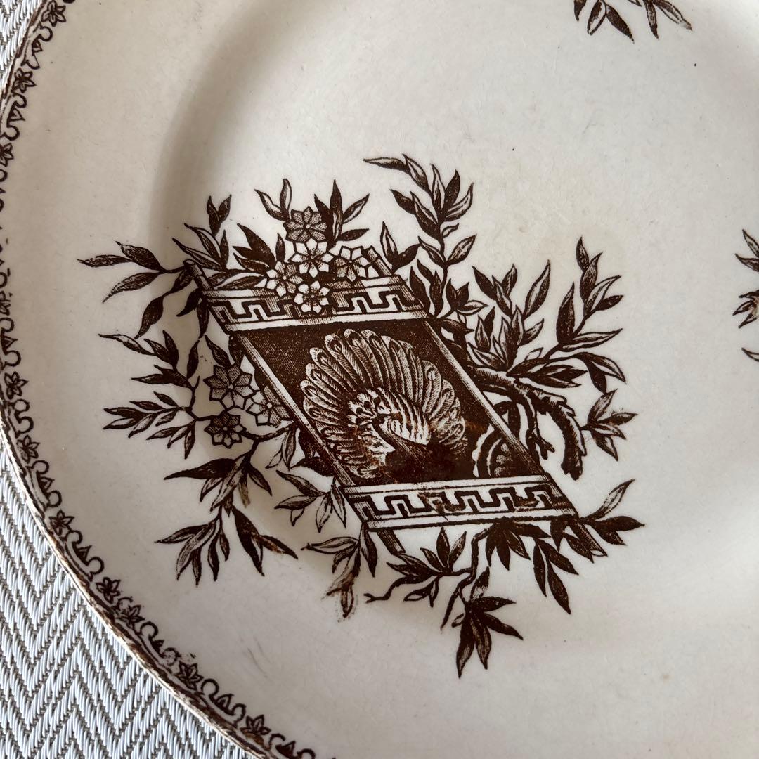 ⭐️フランスアンティーク⭐️エミールブルジョワ⭐️グランデポ⭐️ディナープレート⭐️