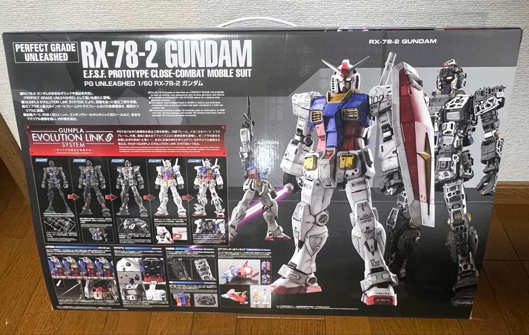 N*o様 PG UNLEASHED RX78-2 ガンダム 未開封