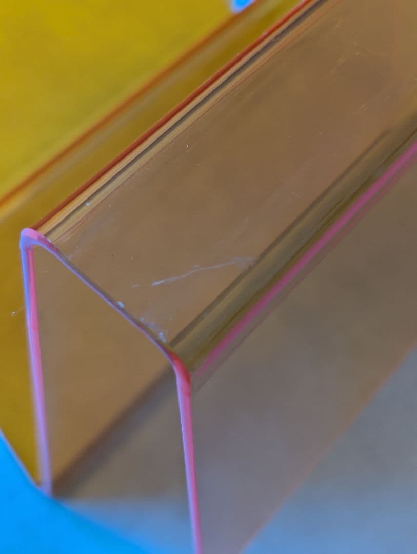 USED/スペースエイジ y2k アクリルマガジンラック space age