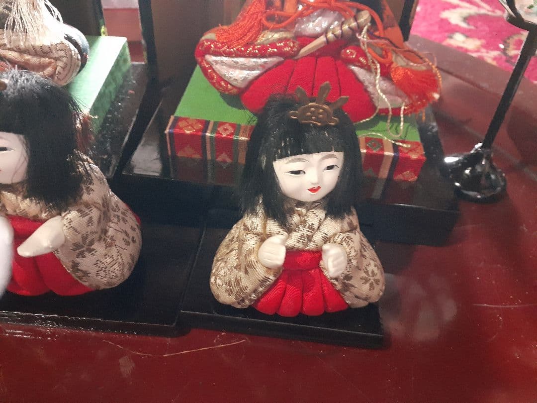 雛人形セット　昭和レトロ　アンティーク　2月限りの値引き中