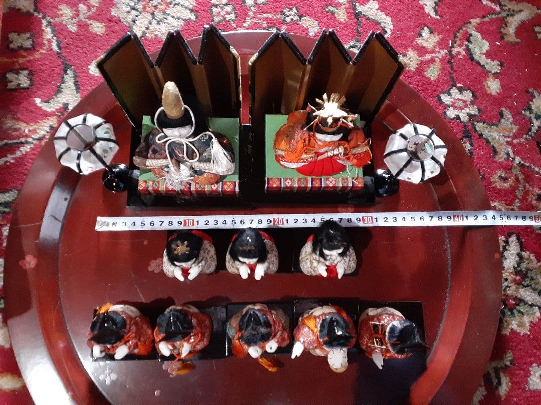 雛人形セット　昭和レトロ　アンティーク　2月限りの値引き中