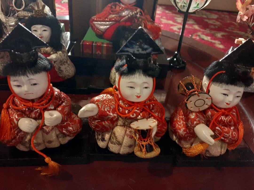 雛人形セット　昭和レトロ　アンティーク　2月限りの値引き中