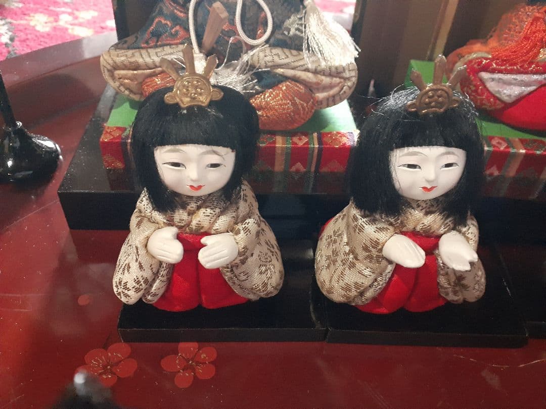 雛人形セット　昭和レトロ　アンティーク　2月限りの値引き中