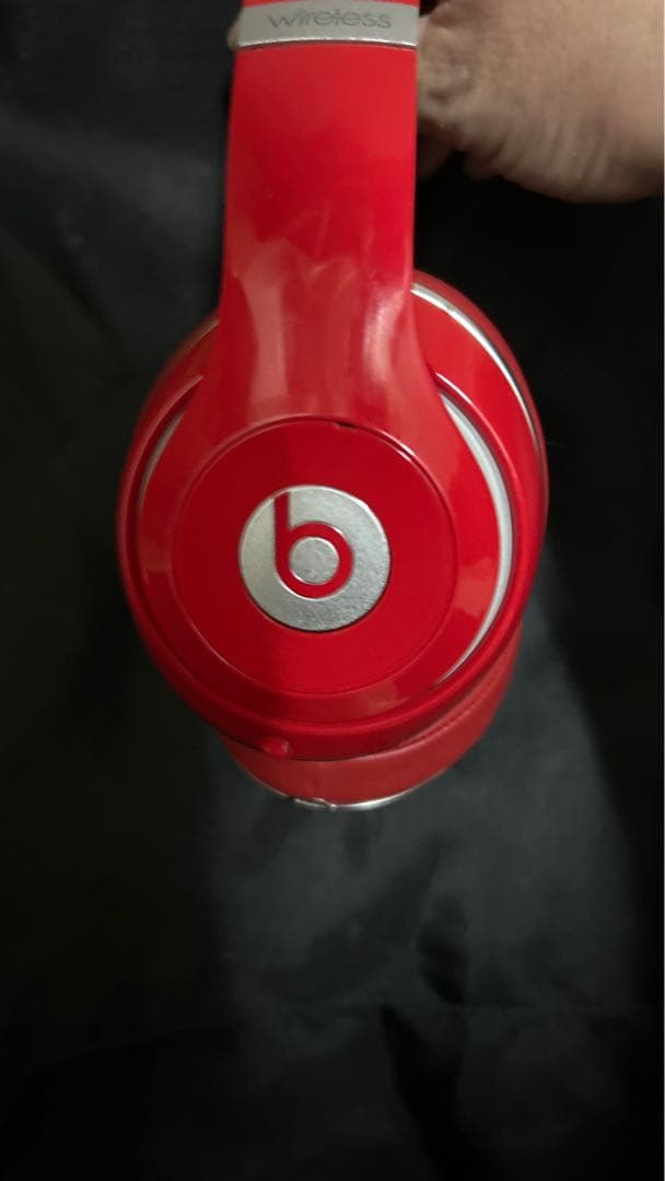 beats studio wireless ワイヤレスヘッドホン レッド