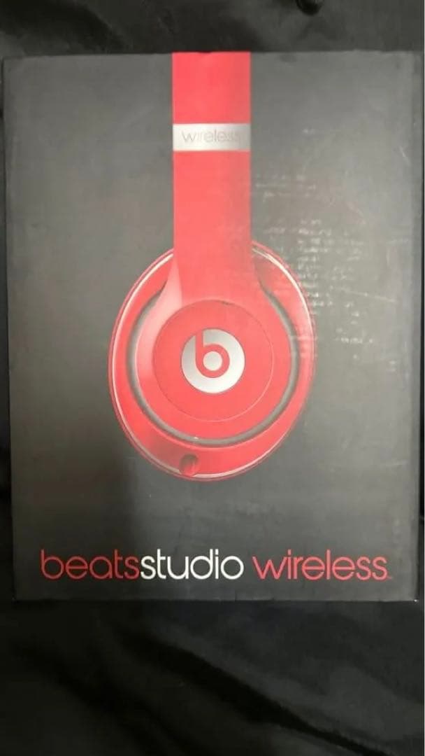 beats studio wireless ワイヤレスヘッドホン レッド