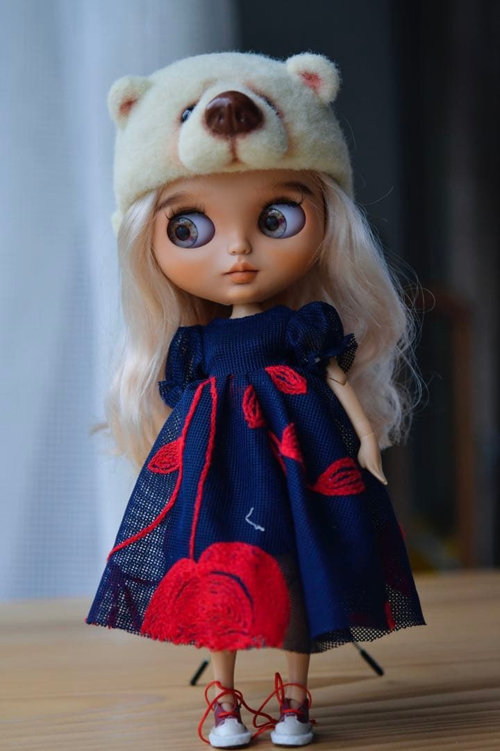 アイシードールカスタム　アイシードール　人形　ネオンブライス　カスタム