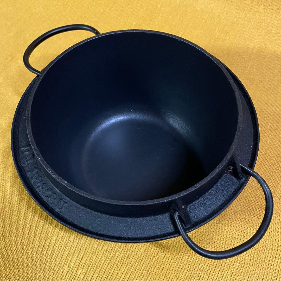早い者勝ち‼️岩鋳 ご飯鍋 ２合炊き ごはん鍋 羽釜 釜めし 南部鉄器 鉄鍋 鋳鉄