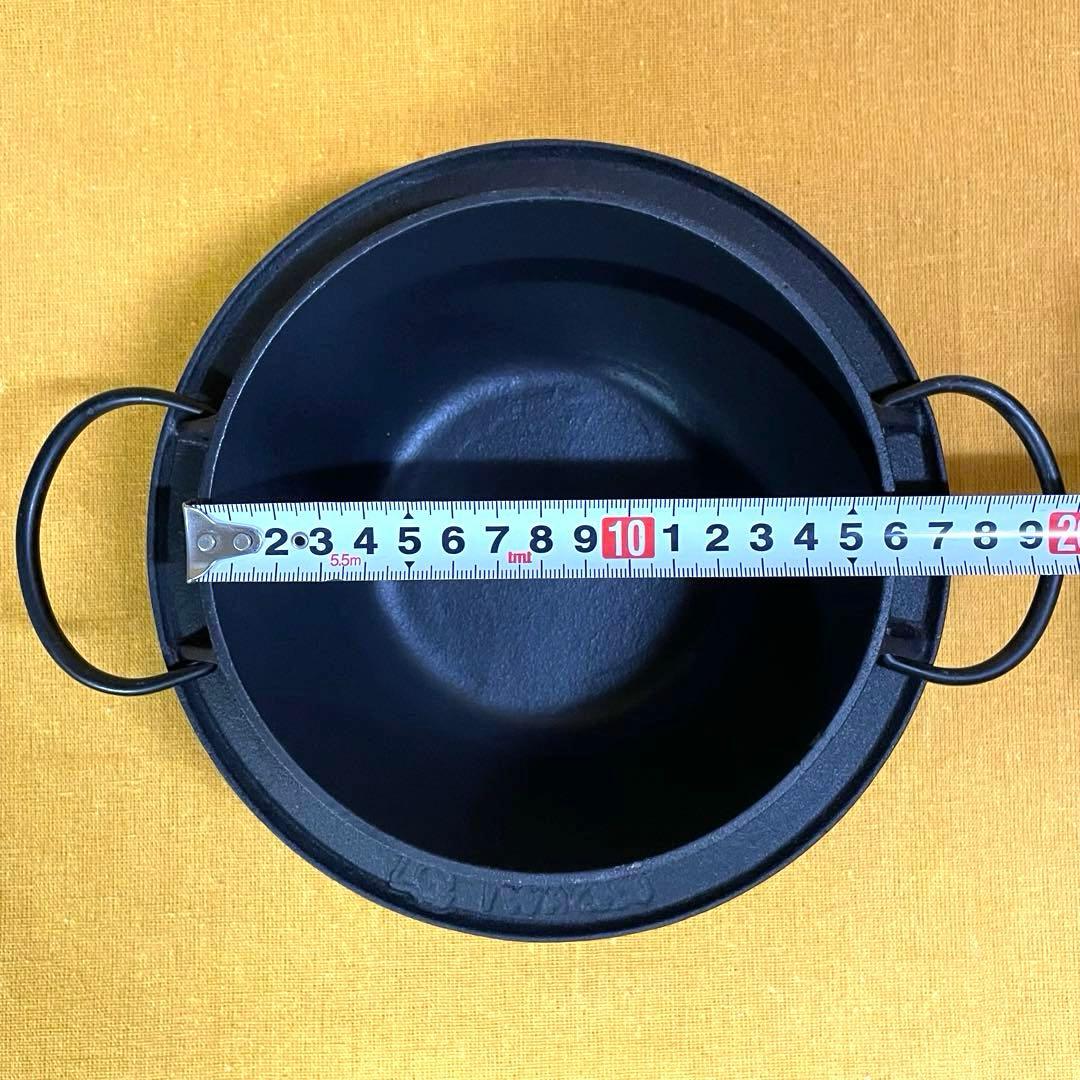 早い者勝ち‼️岩鋳 ご飯鍋 ２合炊き ごはん鍋 羽釜 釜めし 南部鉄器 鉄鍋 鋳鉄
