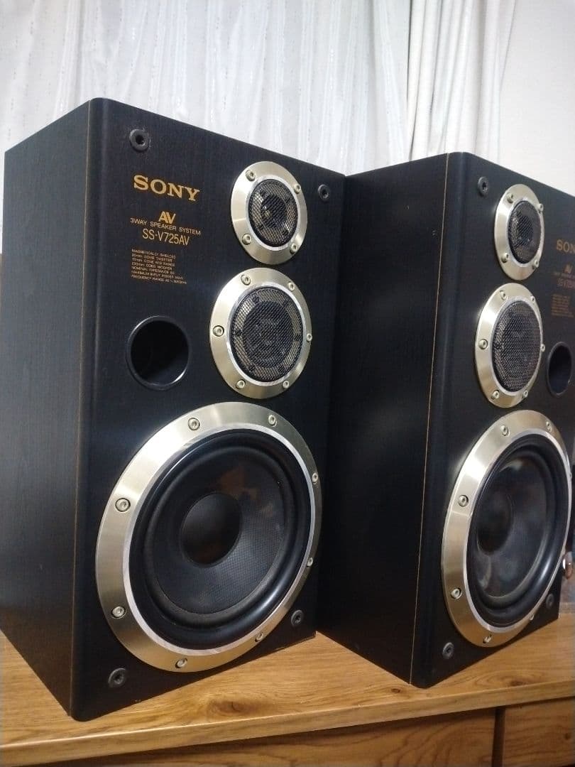 美品　■SONY　SS-V725AV　3ウェイスピーカーペア