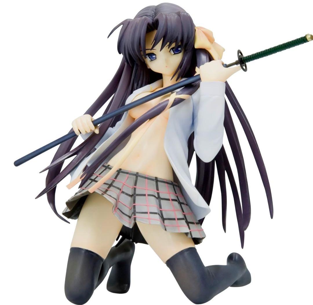 コトブキヤ リトルバスターズ! 半脱ぎ来ヶ谷唯湖 1/8　PVC塗装済み完成品