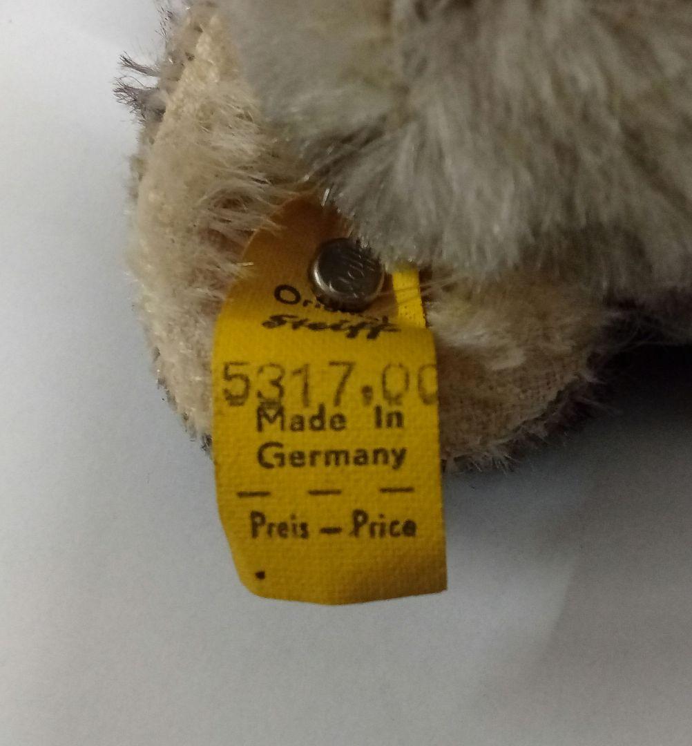 【M02-30】 Steiff シュタイフ Kitty キティ ネコ タグ付き