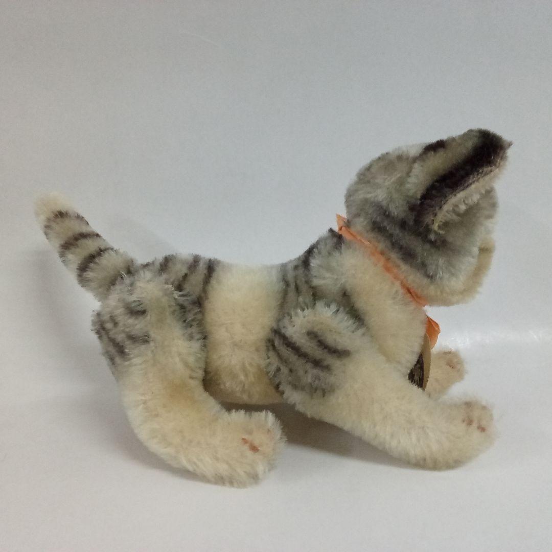 【M02-30】 Steiff シュタイフ Kitty キティ ネコ タグ付き