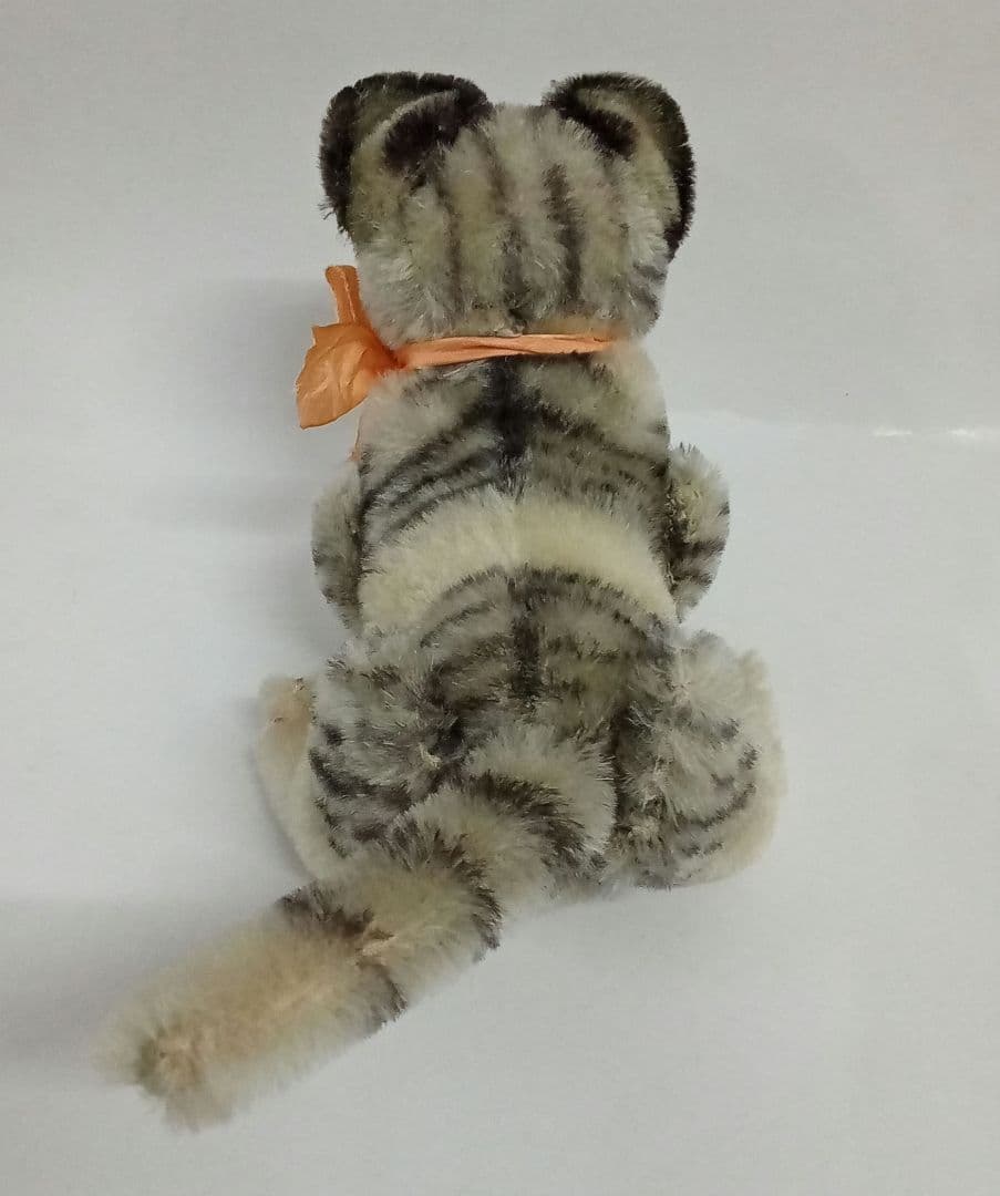 【M02-30】 Steiff シュタイフ Kitty キティ ネコ タグ付き