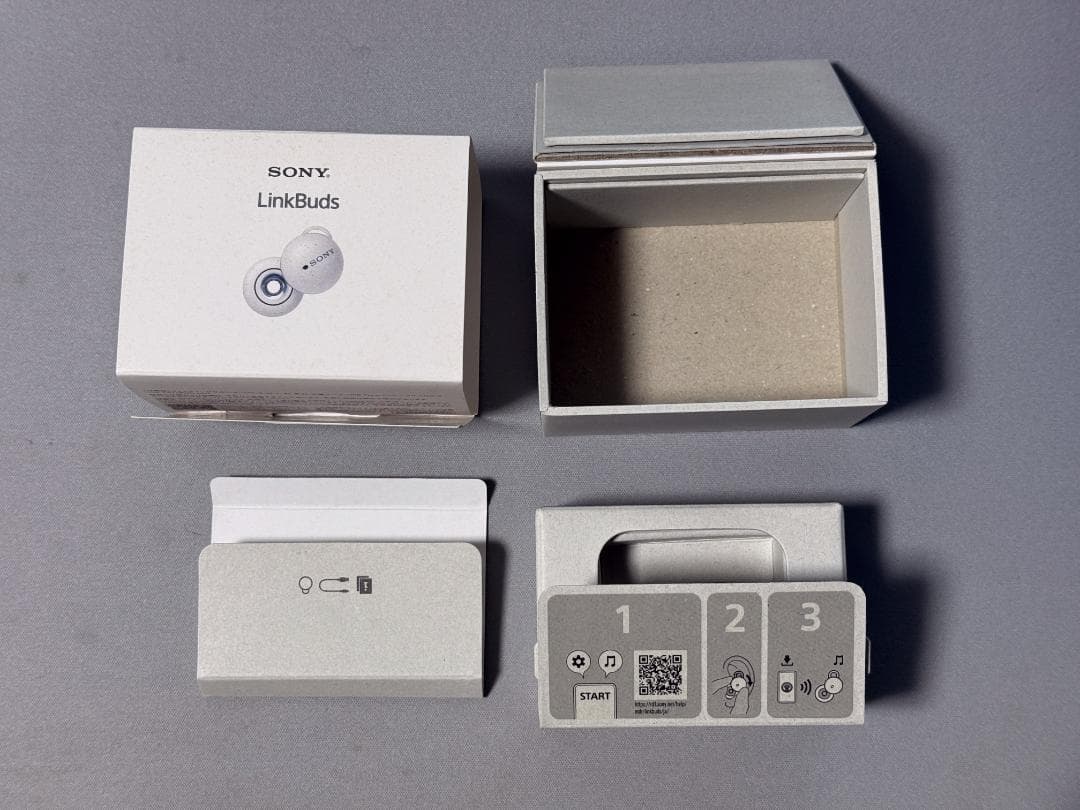 【美品】SONY ソニー LinkBuds WF-L900 WHITE
