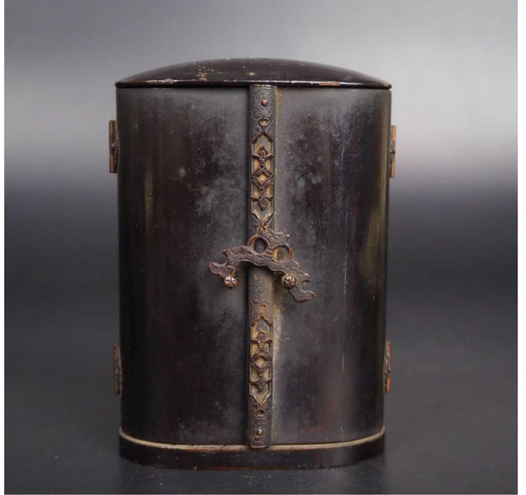 送料無料　旧家蔵出桃山時代～江戸前期木彫り千手観音厨子極上品古仏仏像高さ9ｃｍ