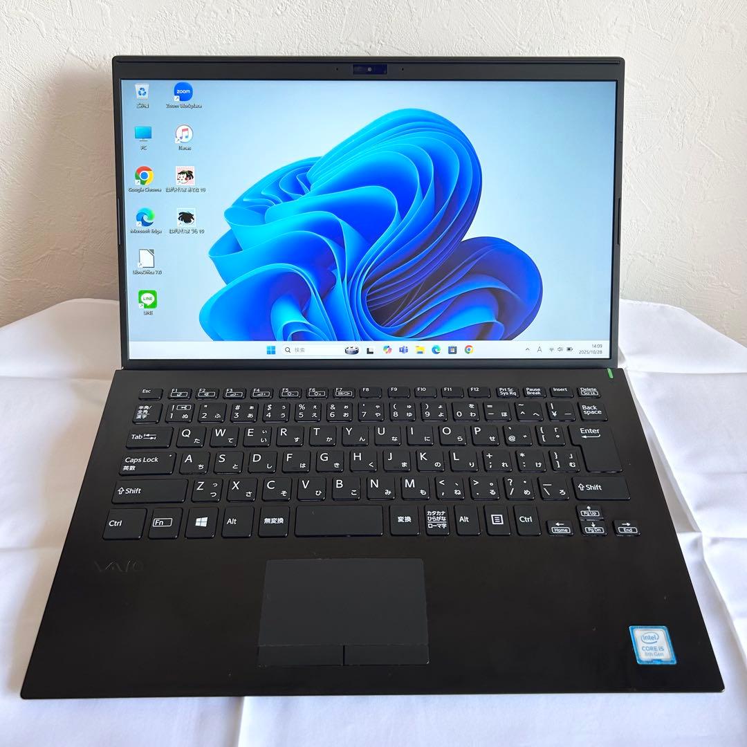 美品 SONY VAIO SSD256GB ノートPC Corei5 A38