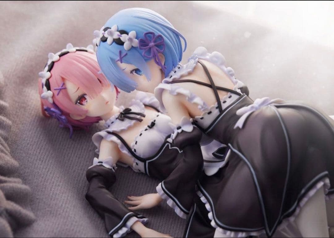 Re:ゼロから始める異世界生活 ラム＆レム　1/7スケールフィギュア　最終値下げ