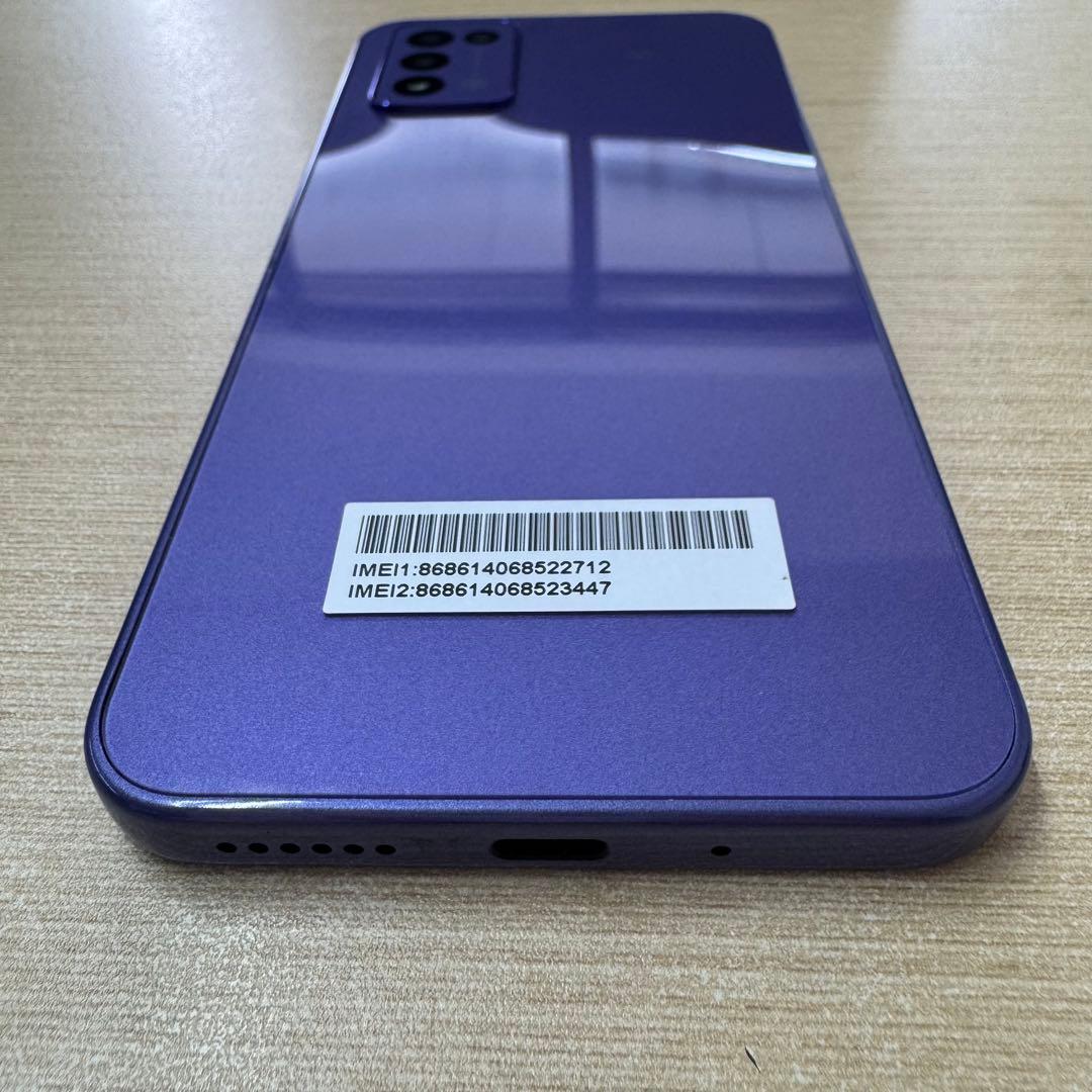 超美品/ZTE Libero 5G III A202ZT パープル 64GB