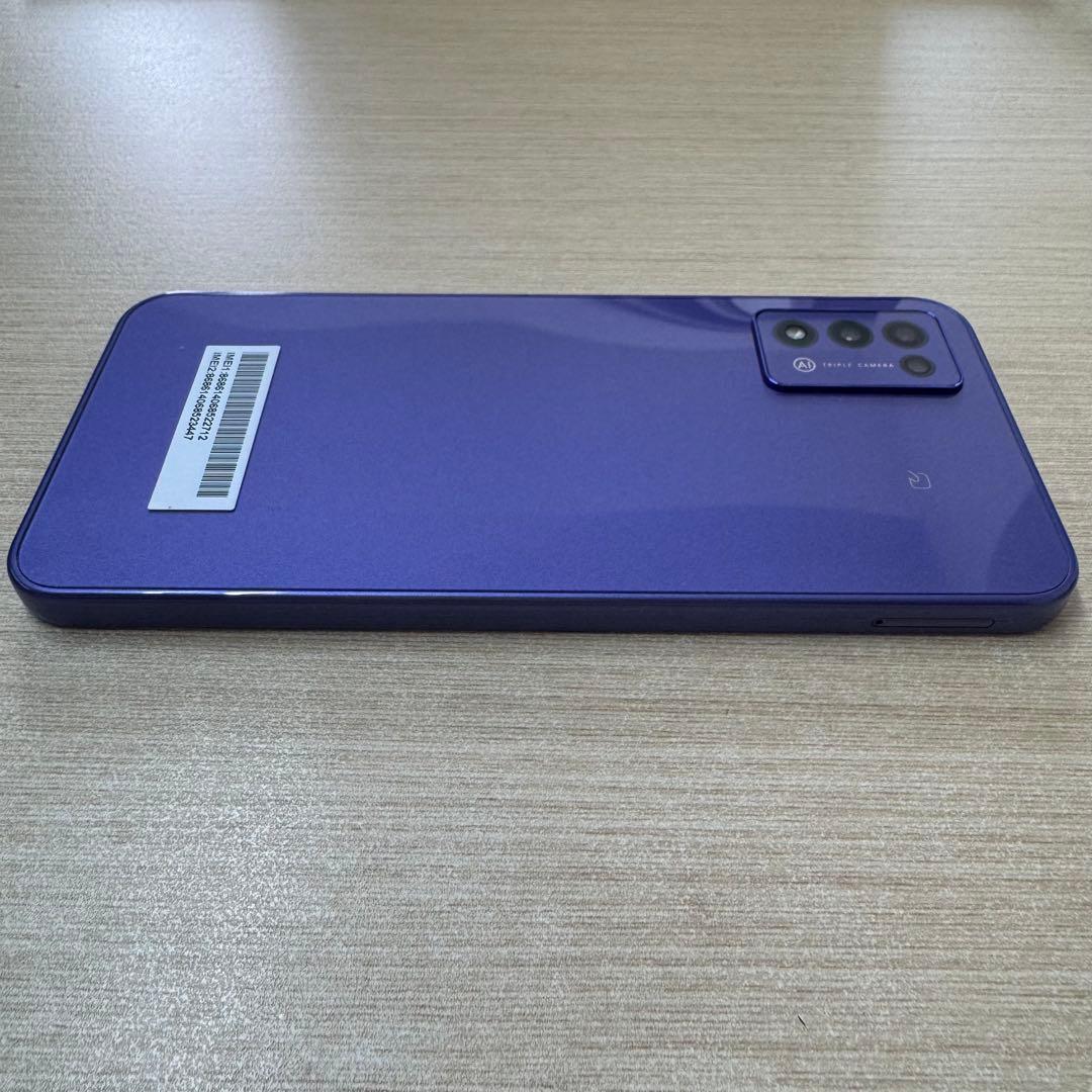 超美品/ZTE Libero 5G III A202ZT パープル 64GB