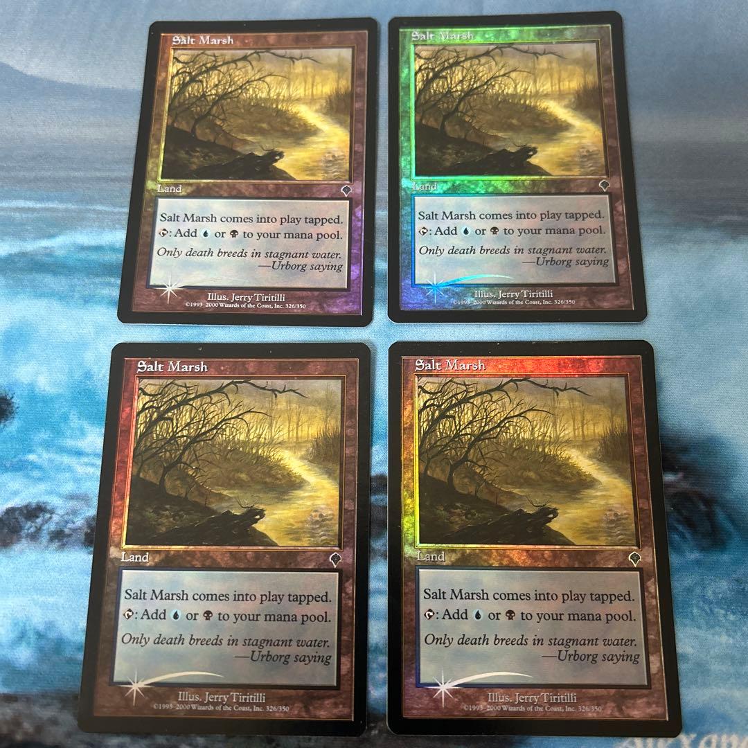 MTG 塩の湿地Salt Marsh 4枚セット