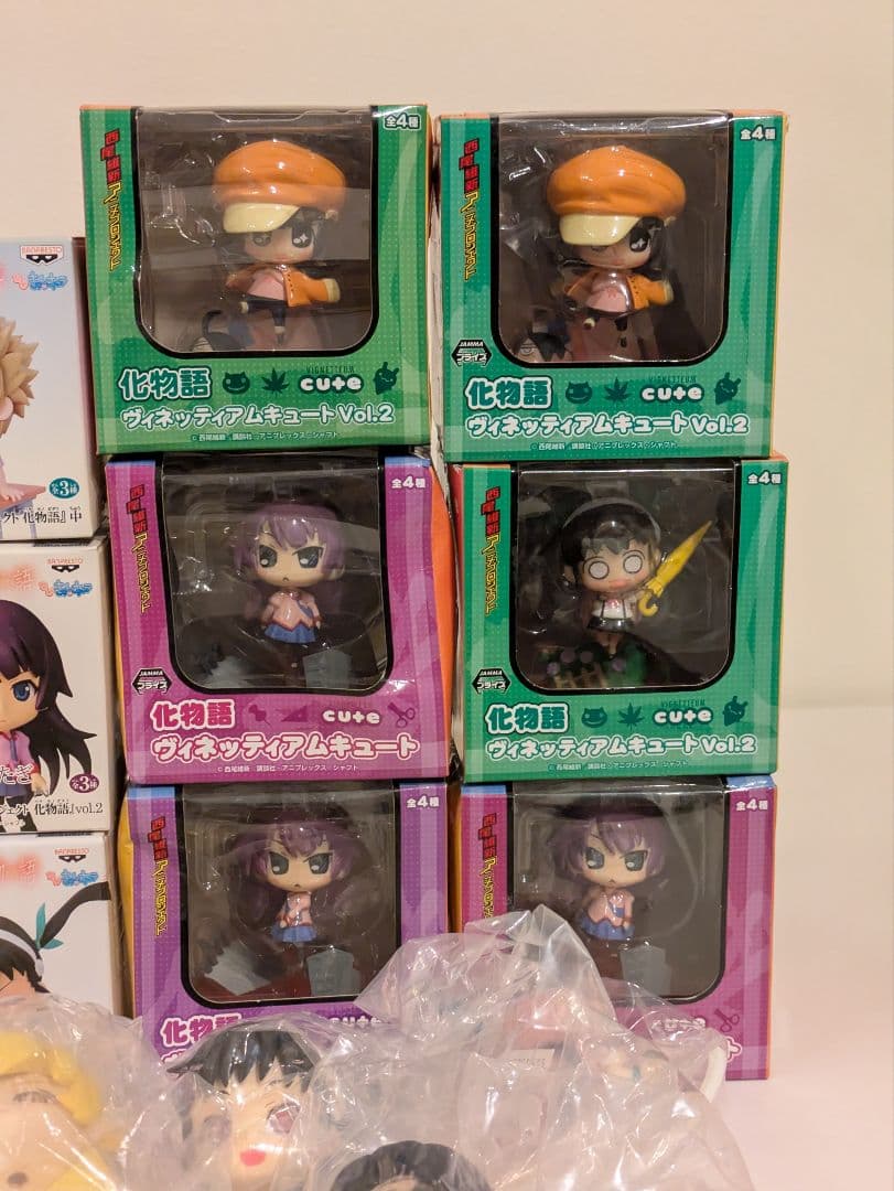 14 化物語 偽物語 フィギュアなど大量セット