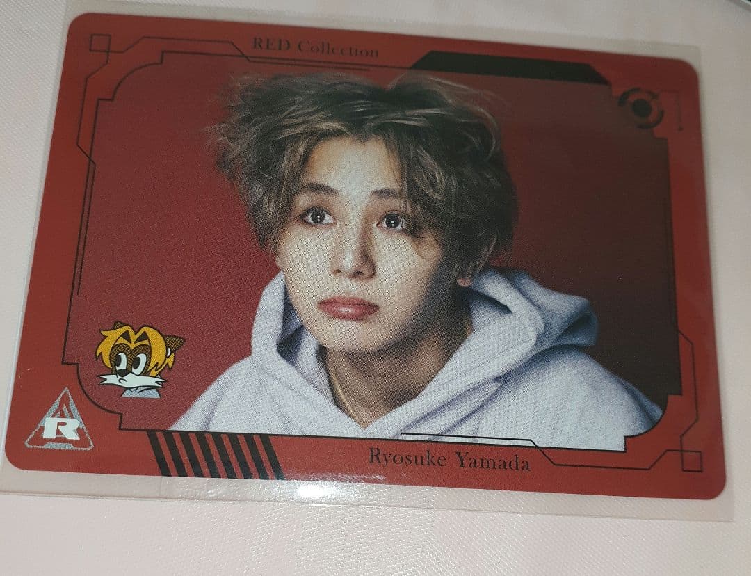 山田涼介　RED 　ビジュアルカード特典トレカ　まとめ売り新品未開封(*^-^)